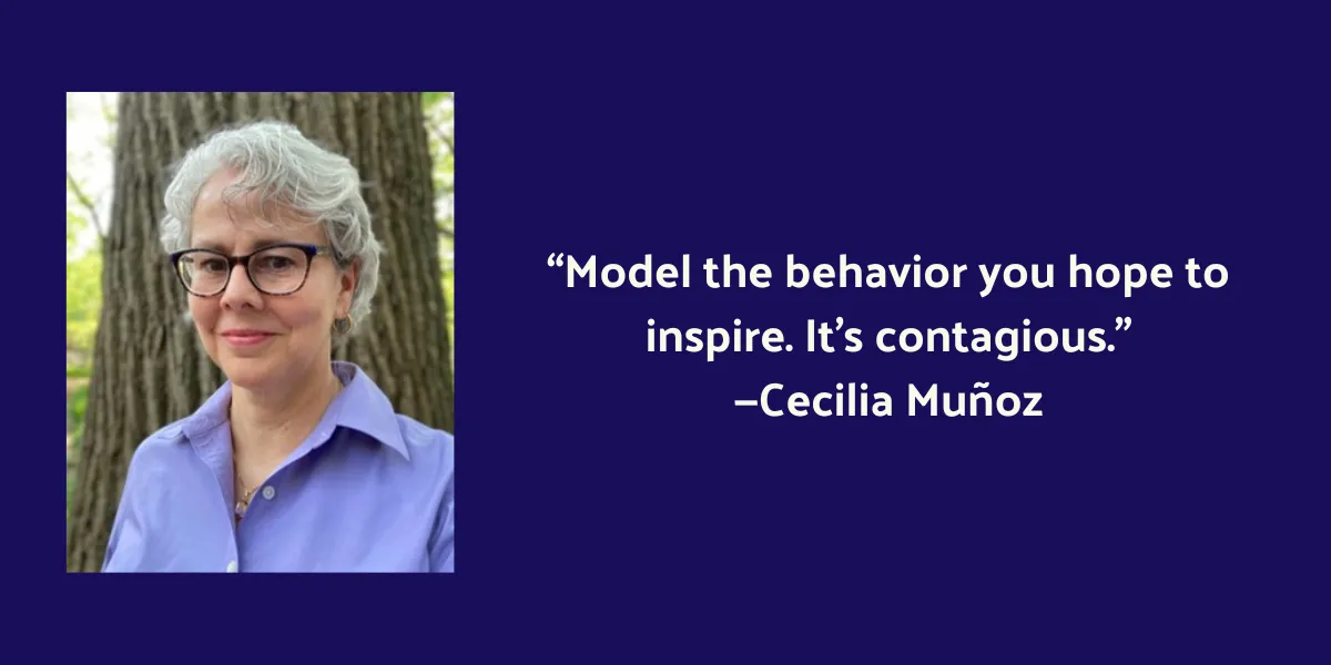 Cecilia Munoz Photo and Quote