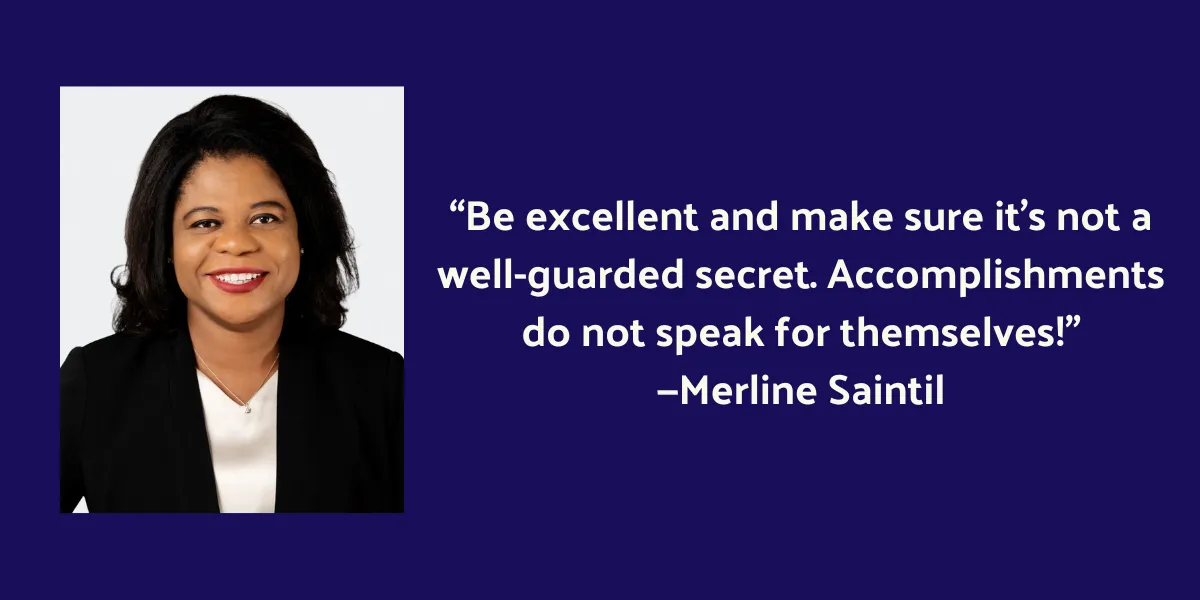 Merline Saintil Photo and Quote