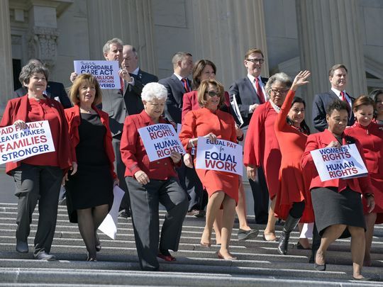 Rep. Jackie Speier joins House Minority Leader Nancy